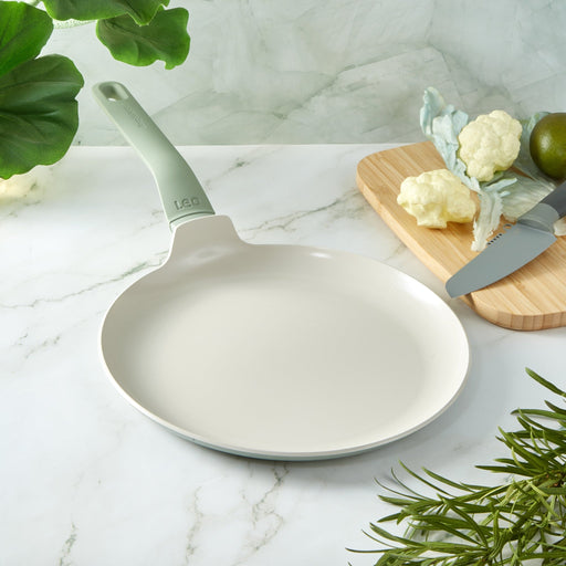 BergHOFF Balance Nonstick Ceramic Pancake Pan 10.25", Sage - Skillets & Frying Pans