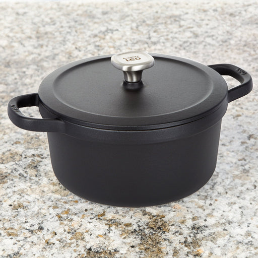 BergHOFF Leo Graphite Enameled Cast Iron Stockpot 10.25", 6qt. - Stock Pots