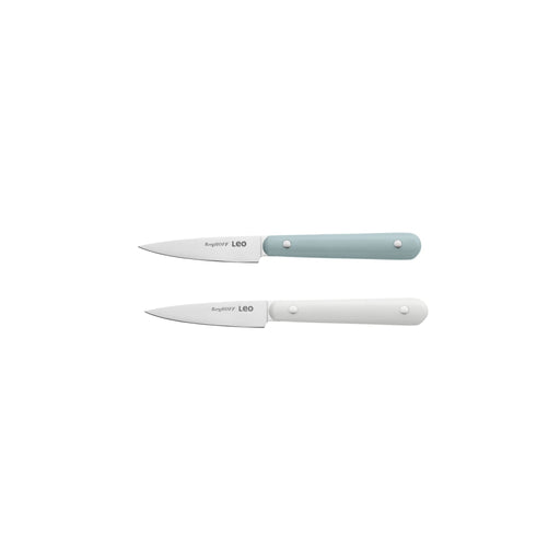 BergHOFF Leo Glints Stainless Steel 2Pc Paring Knife Set, Slate & Spirit - Kitchen Knives