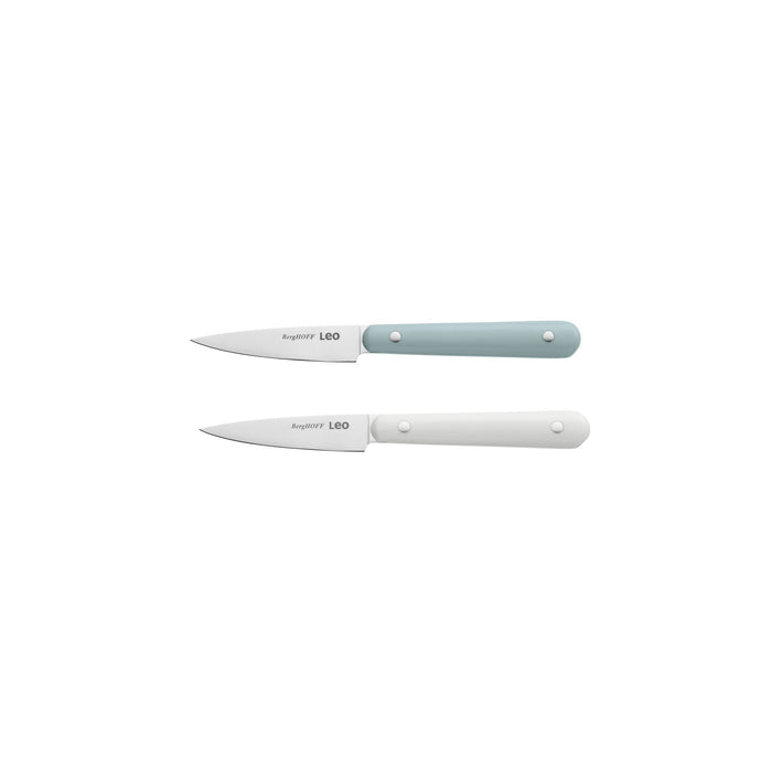 BergHOFF Leo Glints Stainless Steel 2Pc Paring Knife Set, Slate & Spirit - Kitchen Knives