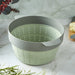BergHOFF Balance Nonstick Silicone Collapsible Steamer Basket & Strainer 10", Sage - Food Steamers