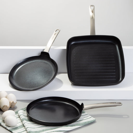 BergHOFF Leo Graphite Nonstick Ceramic Omelet pan 10" - Skillets & Frying Pans