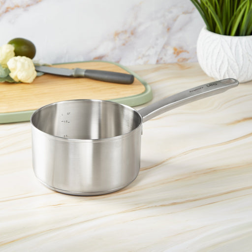 BergHOFF Leo Graphite 18/10 Stainless Steel 6.25" Saucepan 1.7qt. - Saucepans