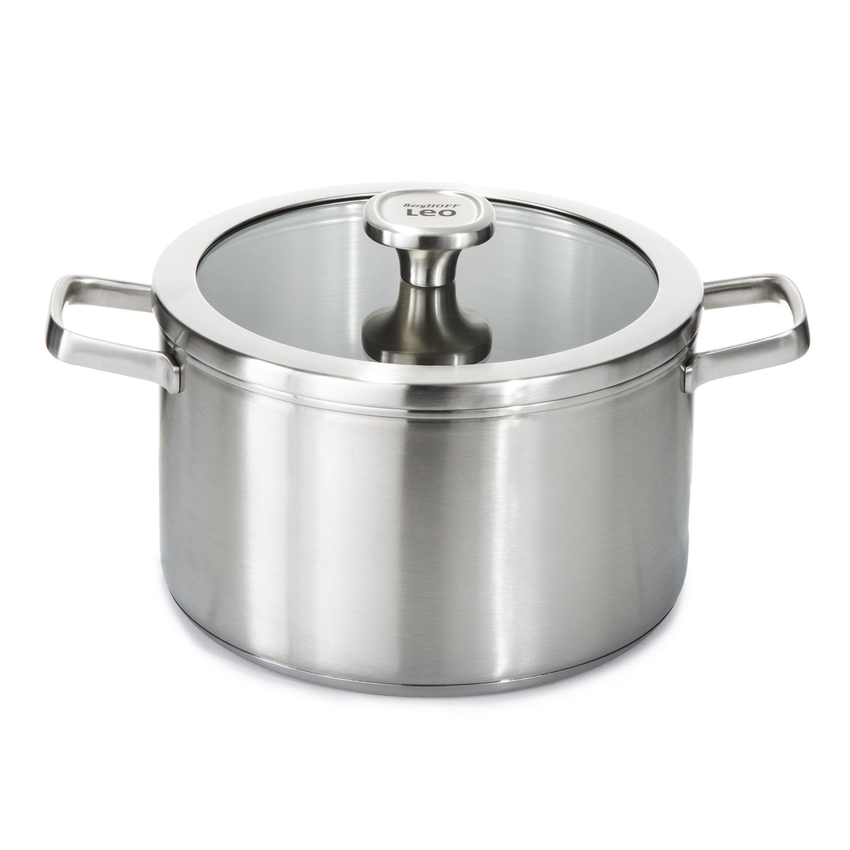 Leo Graphite Recycled 18/10 Stainless Steel Stockpot 10