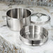 BergHOFF Leo Graphite 18/10 Stainless Steel Steamer Insert 10" - Food Steamers