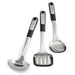Image 5 of Leo Graphite Stainless Steel 3pc Utensil Set