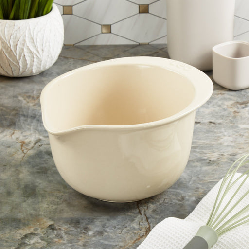 BergHOFF Balance Stone Mixing Bowl 8", 2.3qt., Moonbeam - Mixing Bowls