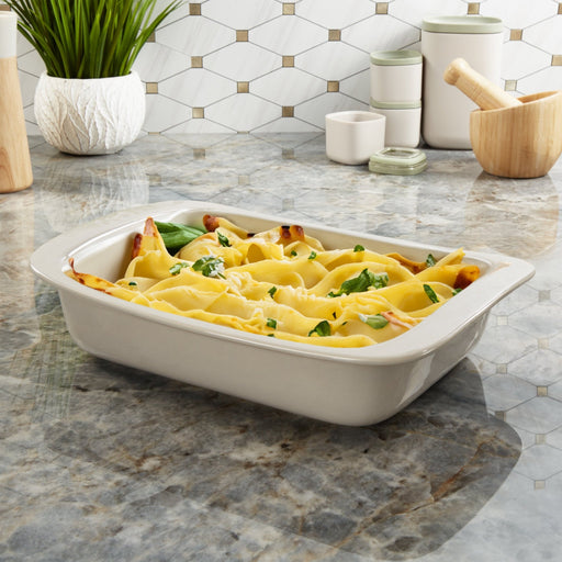 BergHOFF Balance Stone Baking Dish 11", 2.5qt., Moonmist - Casserole Dishes