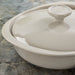 BergHOFF Balance Stone Casserole 9.5", 2.4qt. With Stone Cover, Moonmist - Casserole Dishes