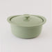 BergHOFF Balance Stone Casserole 9.5", 4.5qt. With Stone Cover, Sage - Casserole Dishes