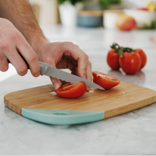 BergHOFF Balance Nonstick Stainless Steel Serrated Utility Knife 4.5" - Kitchen Knives