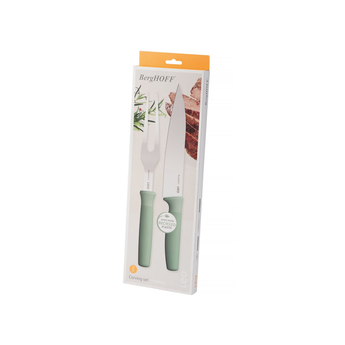 BergHOFF Leo Forest Stainless Steel 2Pc Carving Set - Carving Forks
