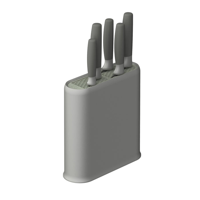 BergHOFF Balance Nonstick Stainless Steel 6Pc Knife Block Set, Green - Knife Blocks & Holders
