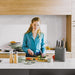 BergHOFF Balance Nonstick Stainless Steel 6Pc Knife Block Set, Green - Knife Blocks & Holders