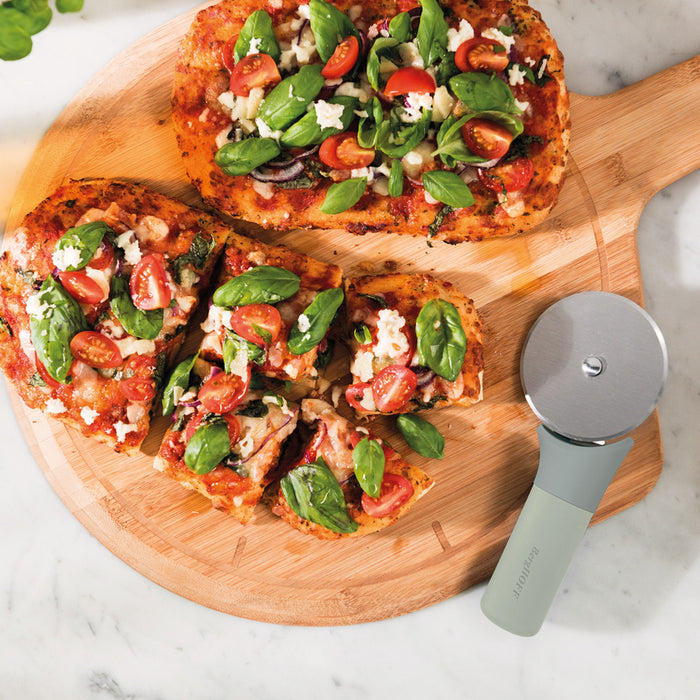 Image 2 of BergHOFF Leo Balance Stainless Steel Pizza Cutter 7.5", Recycled Material