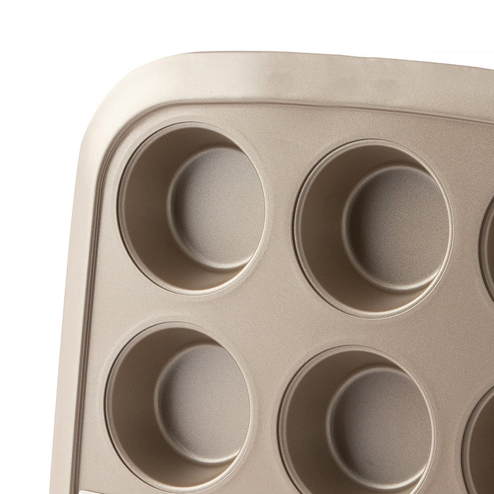 BergHOFF Balance Nonstick Carbon Steel 12-cup Muffin Pan 3.25" - Cake Pans & Molds