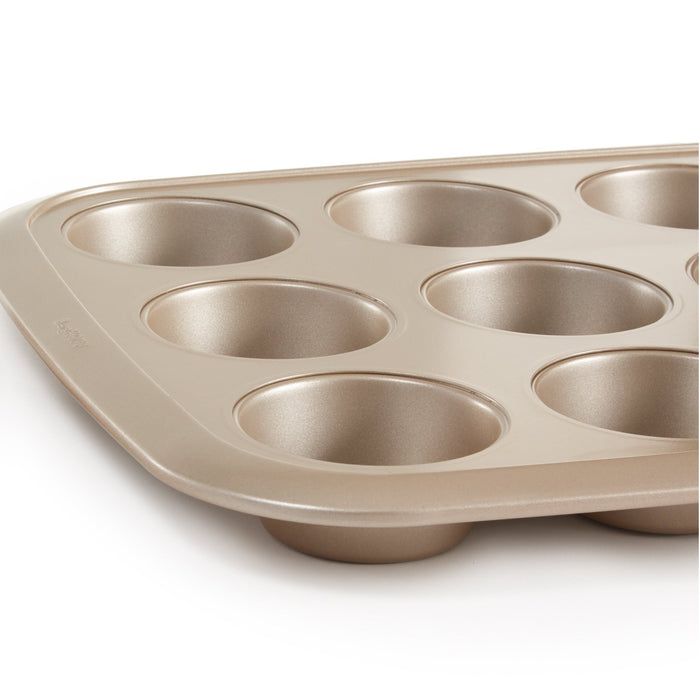 BergHOFF Balance Nonstick Carbon Steel 12-cup Muffin Pan 3.25" - Cake Pans & Molds