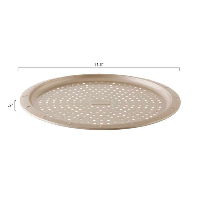BergHOFF Balance Nonstick Carbon Steel Perforated Pizza Pan 12.5" - Cake Pans & Molds