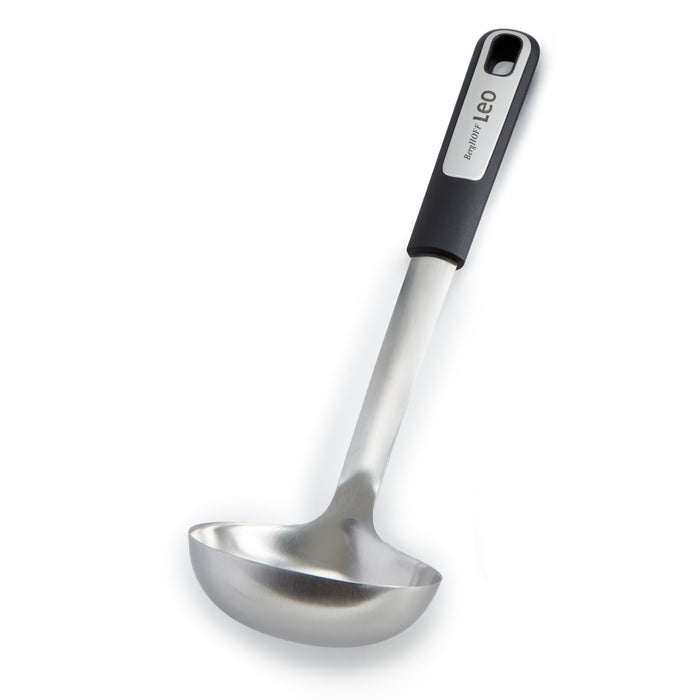 Image 4 of Leo Graphite Stainless Steel Soup Ladle, 13"