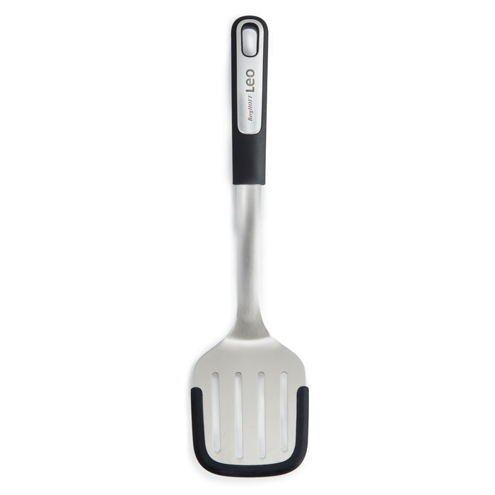 BergHOFF Leo Graphite Stainless Steel Slotted Turner 13.75"