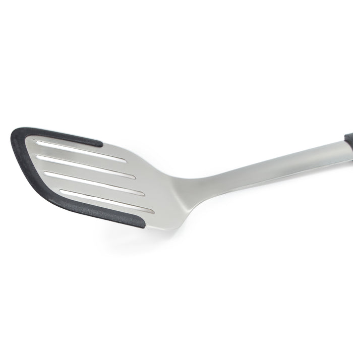 Image 5 of Leo Graphite Stainless Steel Slotted Turner 13.75"