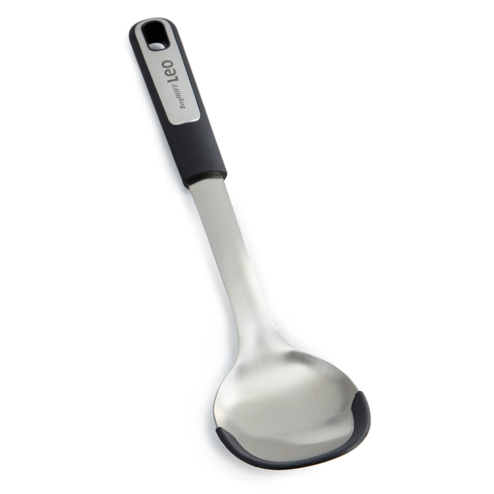 Image 4 of Leo Graphite Stainless Steel Serving Spoon, 13.5"