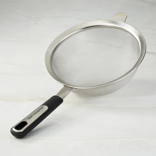 Image 1 of Leo Graphite Stainless Steel Mesh Strainer