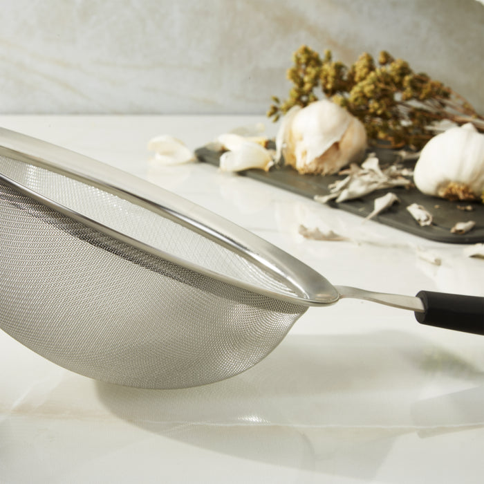 Image 5 of Leo Graphite Stainless Steel Mesh Strainer