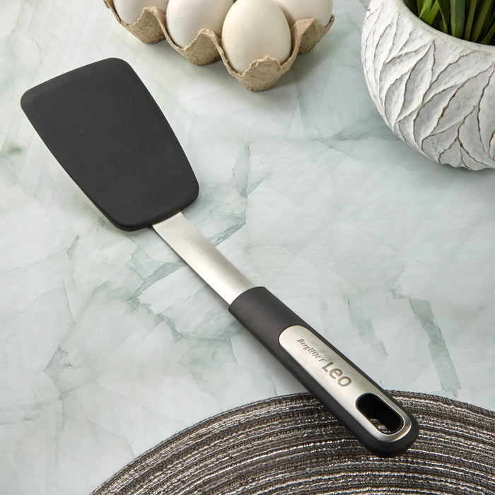 BergHOFF Leo Graphite Nonstick Silicone Flexible Turner 12.5"