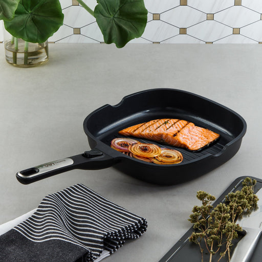 BergHOFF Leo Phantom Nonstick Ceramic 10.25" Grill Pan - Griddles & Grill Pans