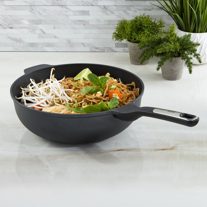BergHOFF Leo Phantom Nonstick Ceramic 12" Wok Pan 5.3qt. - Woks