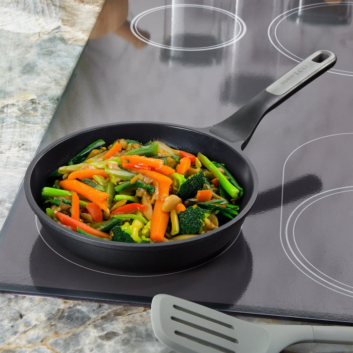 BergHOFF Leo Stone+ Aluminum Nonstick Ceramic Fry Pan 10" - Skillets & Frying Pans