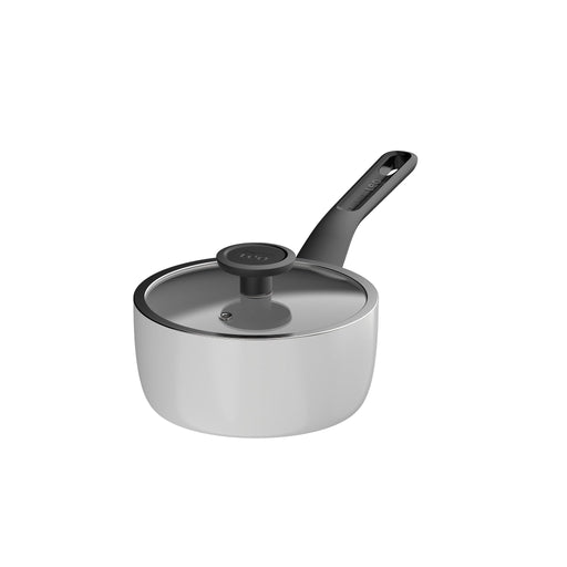 BergHOFF Leo Glints Nonstick Aluminum 7" Saucepan 2qt. With Glass Lid - Saucepans