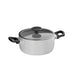 BergHOFF Leo Glints Nonstick Aluminum 8" Stockpot 3qt. With Glass Lid - Stock Pots