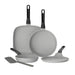 BergHOFF Leo Glints 5Pc Ceramic Nonstick Cookware Set, Spirit - Cookware Sets
