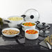 BergHOFF Leo Glints 7Pc Ceramic Nonstick Cookware Set, Spirit - Cookware Sets