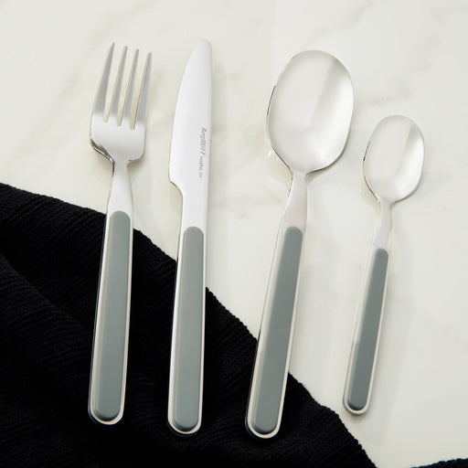 BergHOFF Leo Balance Stainless Steel 24Pc Flatware Set, Moonmist - Flatware Sets