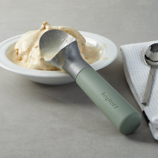 BergHOFF Balance Aluminum 7.25" Ice Cream Scoop, Green - Kitchen Tools & Utensils