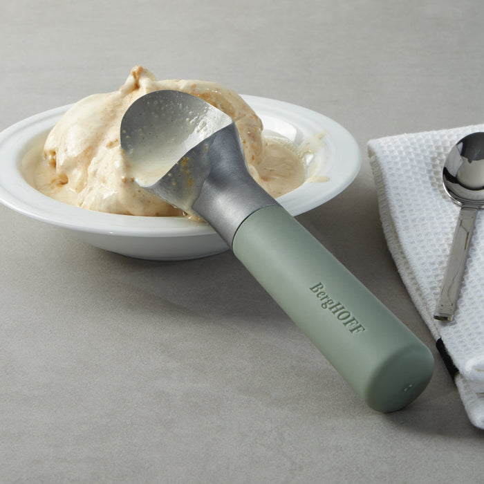 BergHOFF Balance Aluminum 7.25" Ice Cream Scoop, Green - Kitchen Tools & Utensils