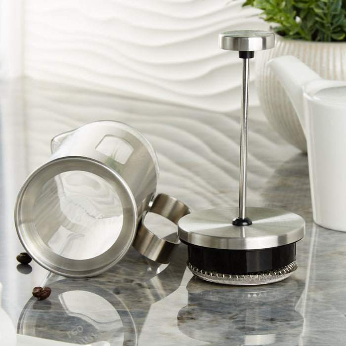 Image 6 of Leo Maestro Stainless Steel French Press, 12oz