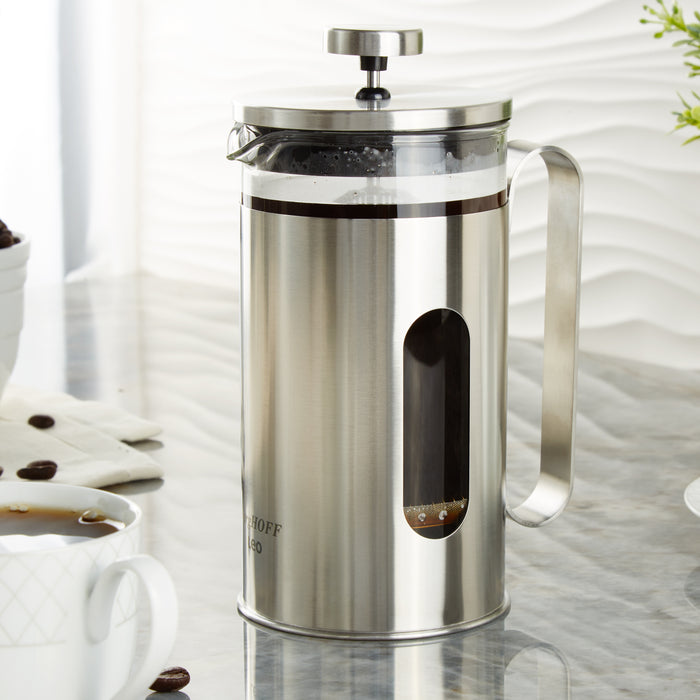 Image 8 of Leo Maestro Stainless Steel French Press, 20oz