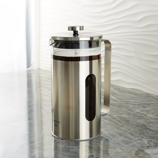 Image 1 of Leo Maestro Stainless Steel French Press, 34oz
