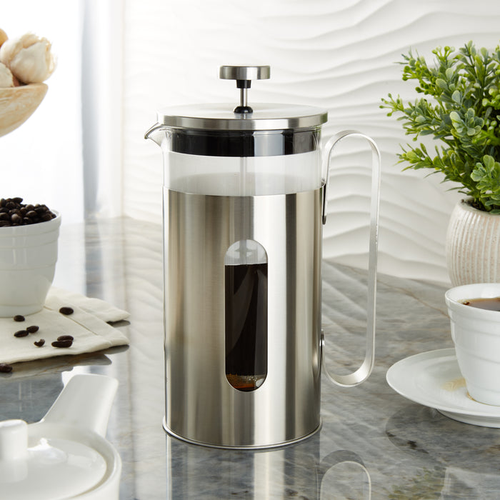 Image 2 of Leo Maestro Stainless Steel French Press, 34oz