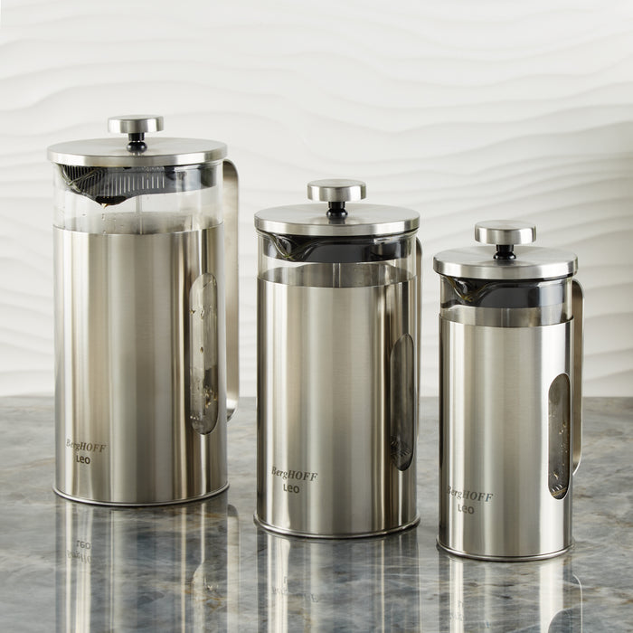 Image 4 of Leo Maestro Stainless Steel French Press, 34oz
