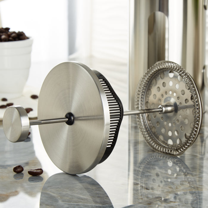 Image 7 of Leo Maestro Stainless Steel French Press, 34oz