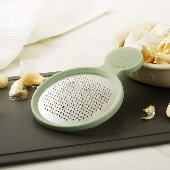 Image 2 of Leo Balance 18/10 Stainless Steel Round Fine Paddle Grater, 6"