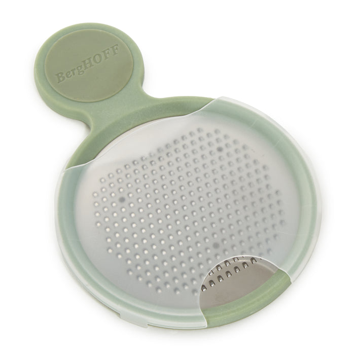 Image 4 of Leo Balance 18/10 Stainless Steel Round Fine Paddle Grater, 6"