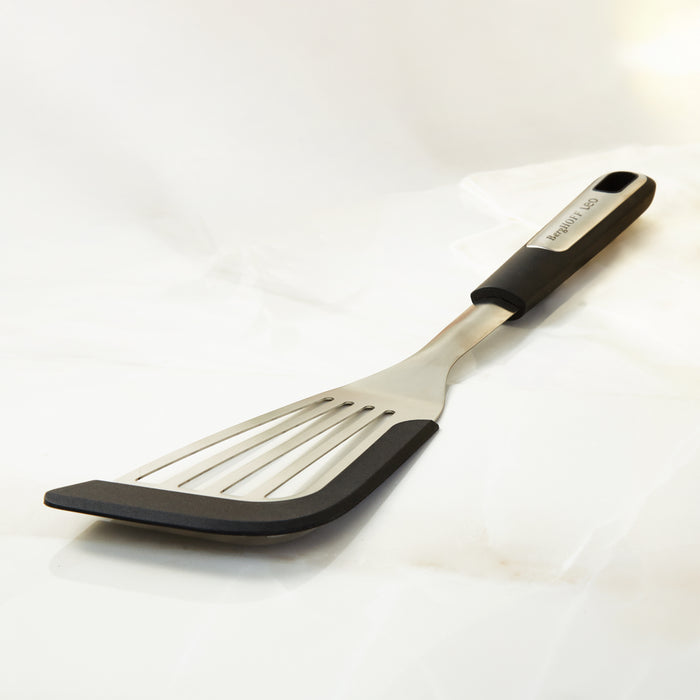 Image 1 of Leo Graphite Stainless Steel Slotted Fish Turner