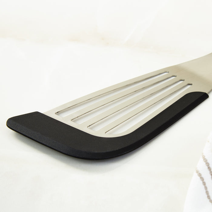 Image 3 of Leo Graphite Stainless Steel Slotted Fish Turner