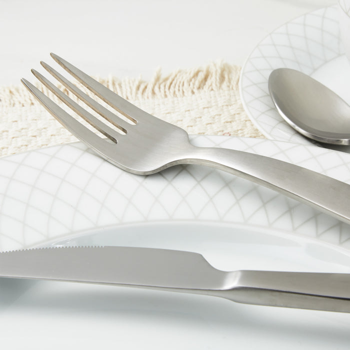 Image 4 of Leo Legacy 4Pc Stainless Steel Flatware Set